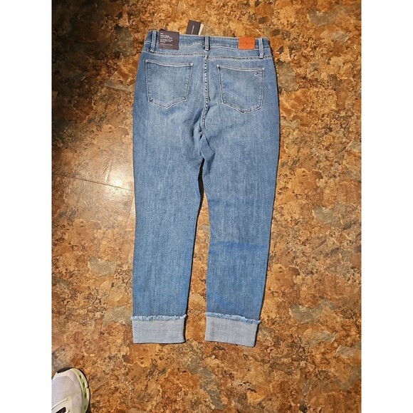 Tommy‎ Hilfiger Tribeca Th Flex Raw Cuff Skinny Jeans Size 8 (J4) - Picture 7 of 10
